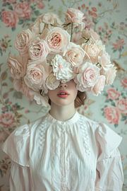 A sea of fantasy flowers by Poster Art Shop