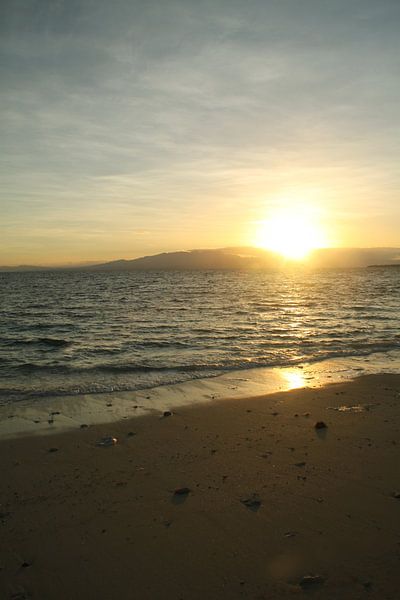 Sonnenuntergang auf Fiji, Treasure Island II von Chris Snoek