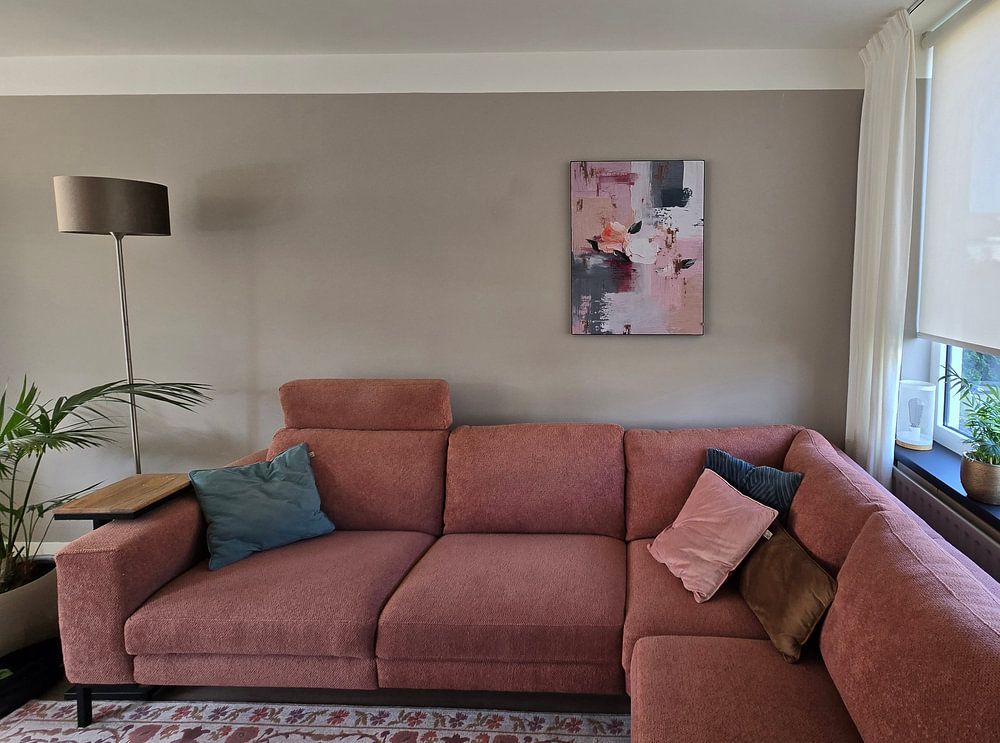 Abstrakt mit zarten Blumen  von Gypsy Galleria 