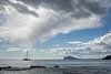Licht und Wolken über dem Mittelmeer von Montepuro Miniaturansicht