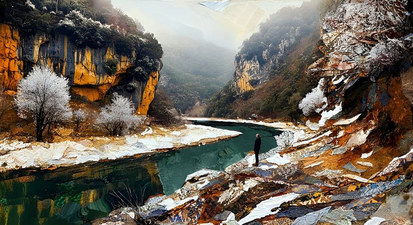 The Ardeche Gorge by Nick Wendt