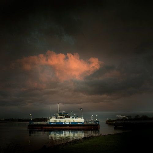 Ferry à Buitenhuizen - Maîtres hollandais