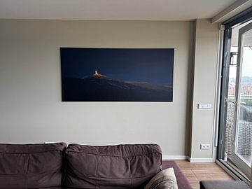Klantfoto: MontVentoux in het avondlicht van Monki's foto shop