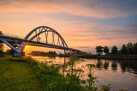 Sunset at the Walfridus Bridge by Henk Meijer Photography thumbnail