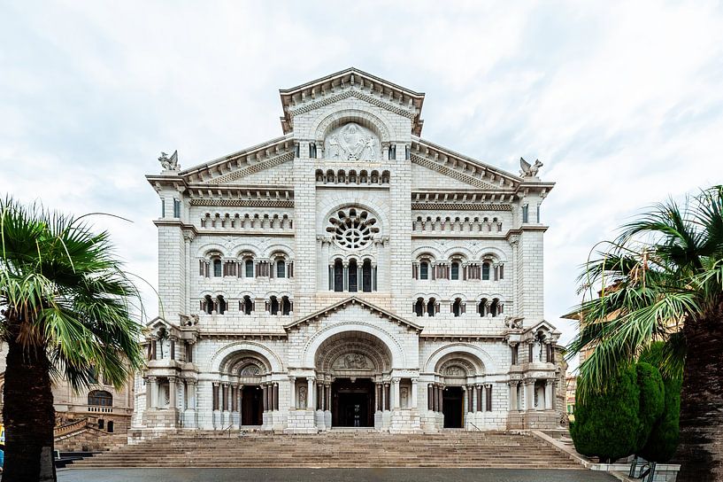 Church where Grace Kelly is buried in Monaco. by Brian Morgan