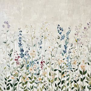 Stille zwischen tanzenden Blumen