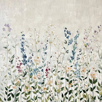 Stille zwischen tanzenden Blumen