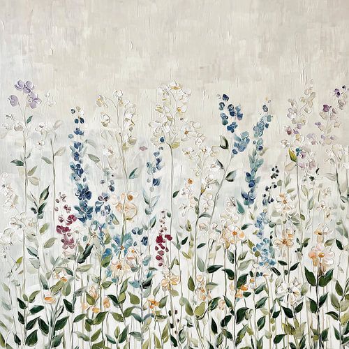 Stille zwischen tanzenden Blumen