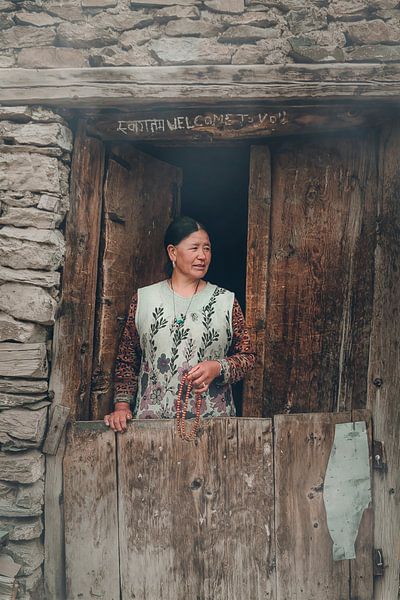 Mother for a day in the Himalayan heights by Edgar Bonnet-behar