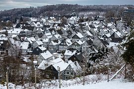 Die Fachwerkhäuser von Freudenberg im Siegerland von Roland Brack