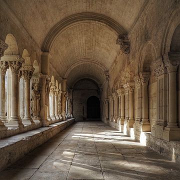 Magical light in a cloister by BHotography