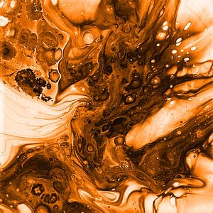 Die Welle in Orange