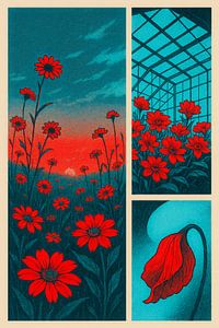 Blumen in Bewegung: Eine farbenfrohe Entdeckung