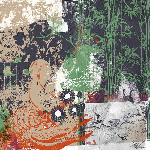 Crocodile in the Sand