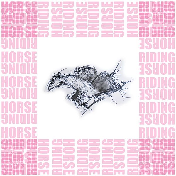 Horse riding by Esther van de Beek