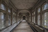 Altes Kloster mit schönem Korridor