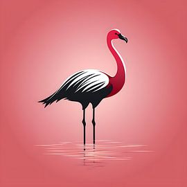 Vektorbild Flamingo von PixelPrestige