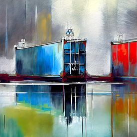 Container 15 von Manfred Rautenberg Digitalart