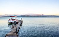Boat on Lake Sevan (Armenia)