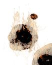 Japandi Zen Aardetinten Japan Scandinavië Abstract van Mad Dog Art thumbnail