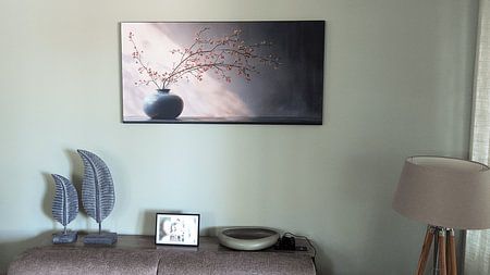 Orange Blossoms in light and dark