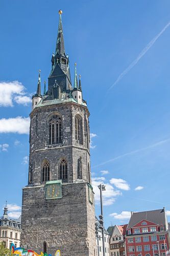Halle (Saale) - Rode Toren op de Markt
