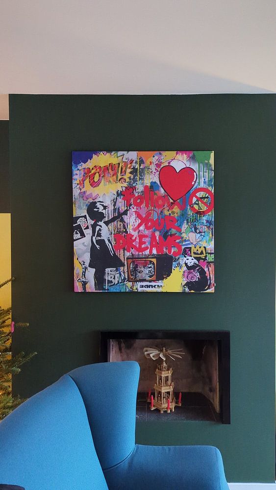 Hommage - Follow u dreams - Dadaismus Nonsens  von Team W 32 Gallery 