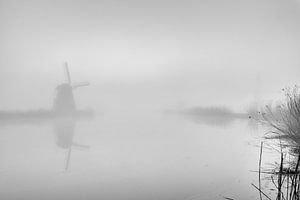 Mühle im Nebel