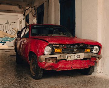 Rotes Auto, es war ein Ferrari von Anjuska Slijderink