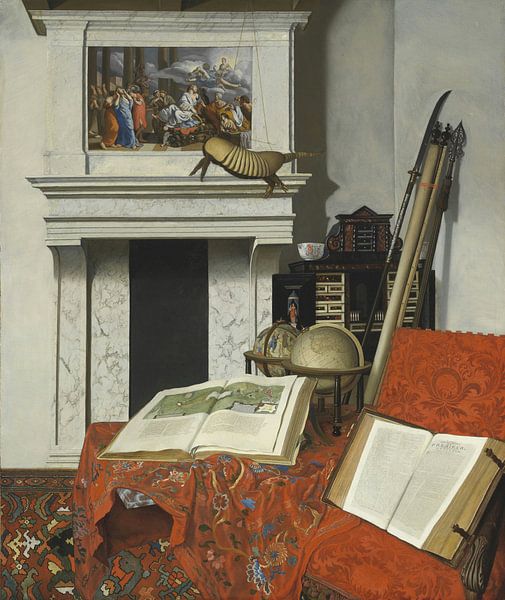 Room Corner with Curiosities, Jan van der Heyden by Masterful Masters