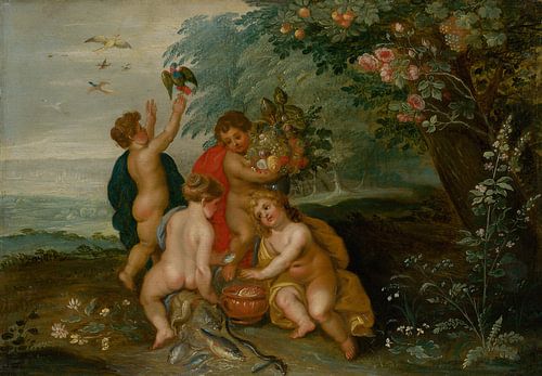 Allegorie op de vier elementen, Jan Brueghel