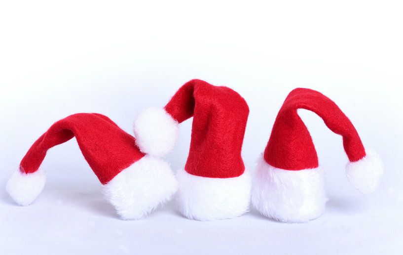 Drie kerstmutsen van Ulrike Leone