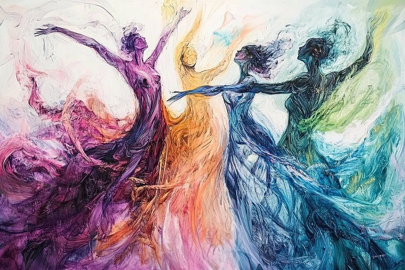 Figures dansantes par Peter Balan
