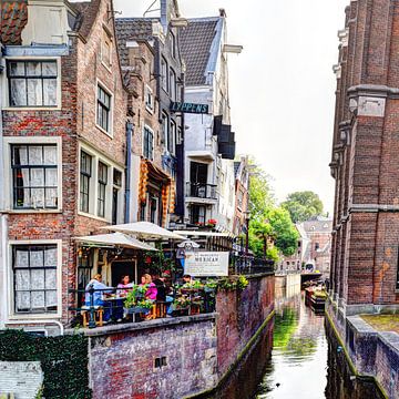 Rokin Steeg Kanaal Amsterdam Nederland van Hendrik-Jan Kornelis