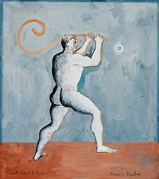 Francis Picabia - Hercules voor de maan (circa 1924-1926) van Peter Balan