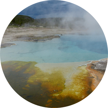 Yellowstone National Park warmwaterbron van Mirakels Kiekje