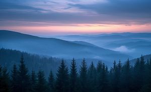 Herbstliche Panoramasicht