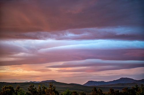 Zonsondergang in Ierland