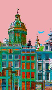 Amsterdam colorée (prix temporairement réduit) sur Peter Bartelings