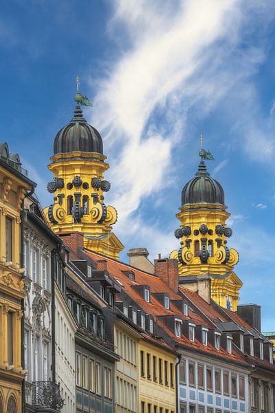 The Theatinerkirche in Munich by ManfredFotos