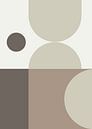 Abstract Geometric Art Japandi Style by Mad Dog Art thumbnail