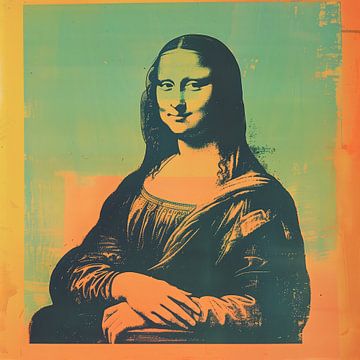 Mona Lisa Modern van Andreas Magnusson
