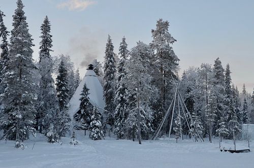 Tipi in Lapland