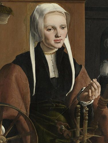 Portretten van een echtpaar, mogelijk Pieter Gerritsz Bicker en Anna Codde, Maarten van Heemskerck, 