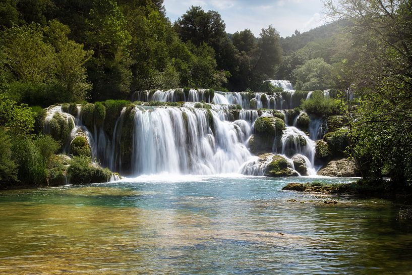 waterfall Croatia by Kristof Ven