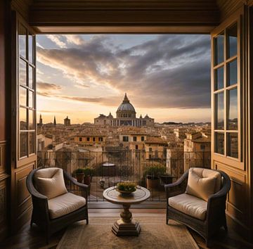 Rome avec vue sur Gert-Jan Siesling