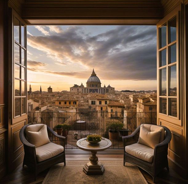 Rome avec vue par Gert-Jan Siesling