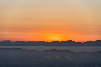 Sonnenuntergang von Lion's Head Cape Town