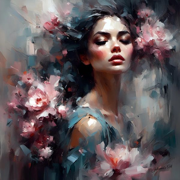Blooming Beauty 8 by Johannas Art Creations