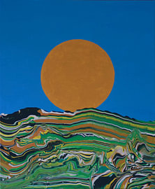 Des collines au soleil sur Frieda van Limbeek